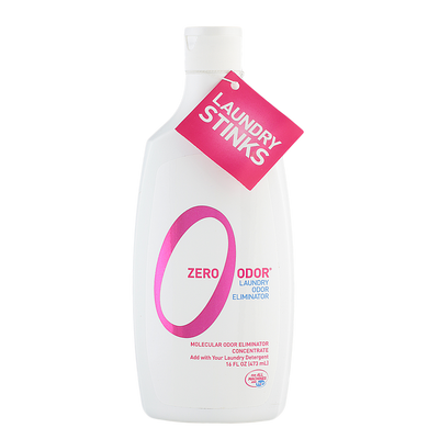 Zero Odor Laundry Odor Eliminator Concentrate, 16-ounce