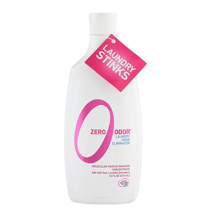Zero Odor Laundry Odor Eliminator Concentrate, 16-ounce