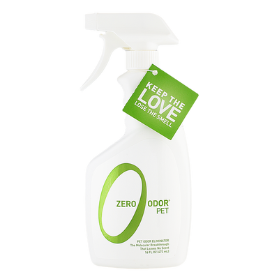 Zero Odor Pet Odor Eliminator, Trigger Spray, 16 ounces