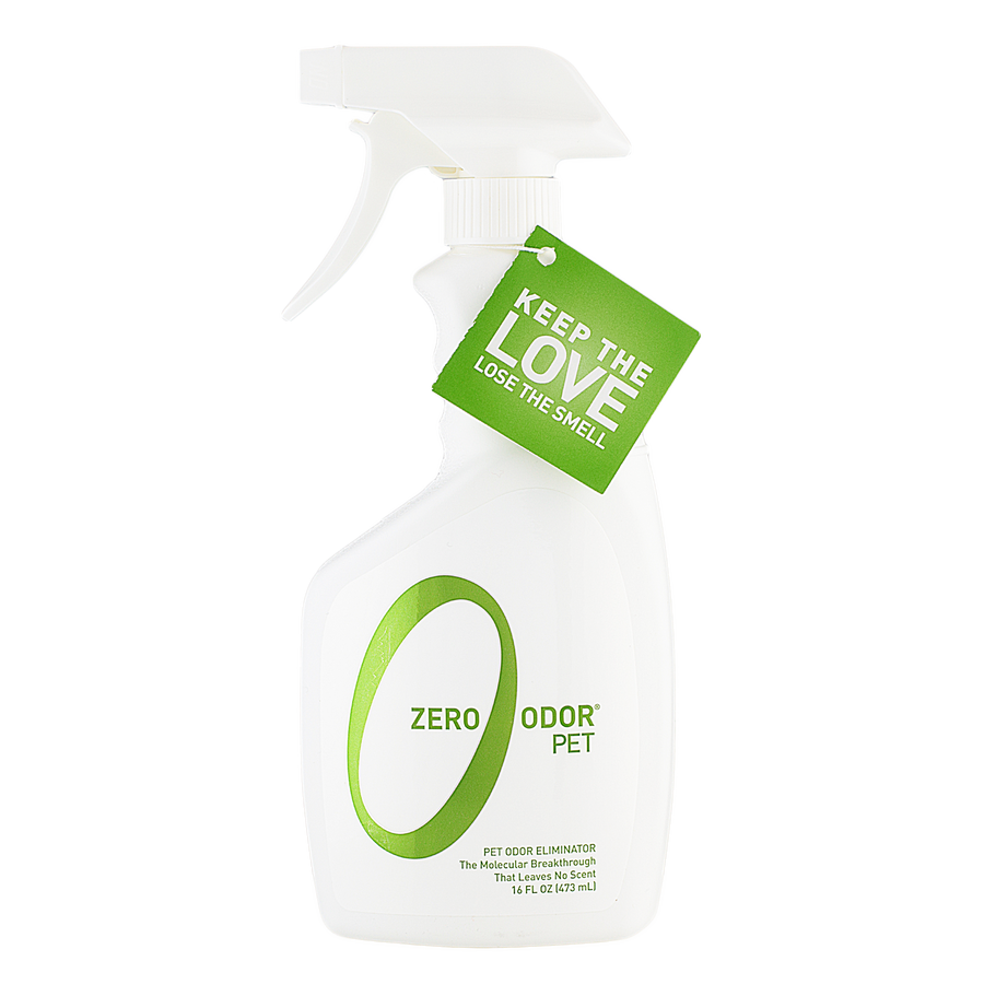 Zero Odor Pet Odor Eliminator, Trigger Spray, 16 ounces