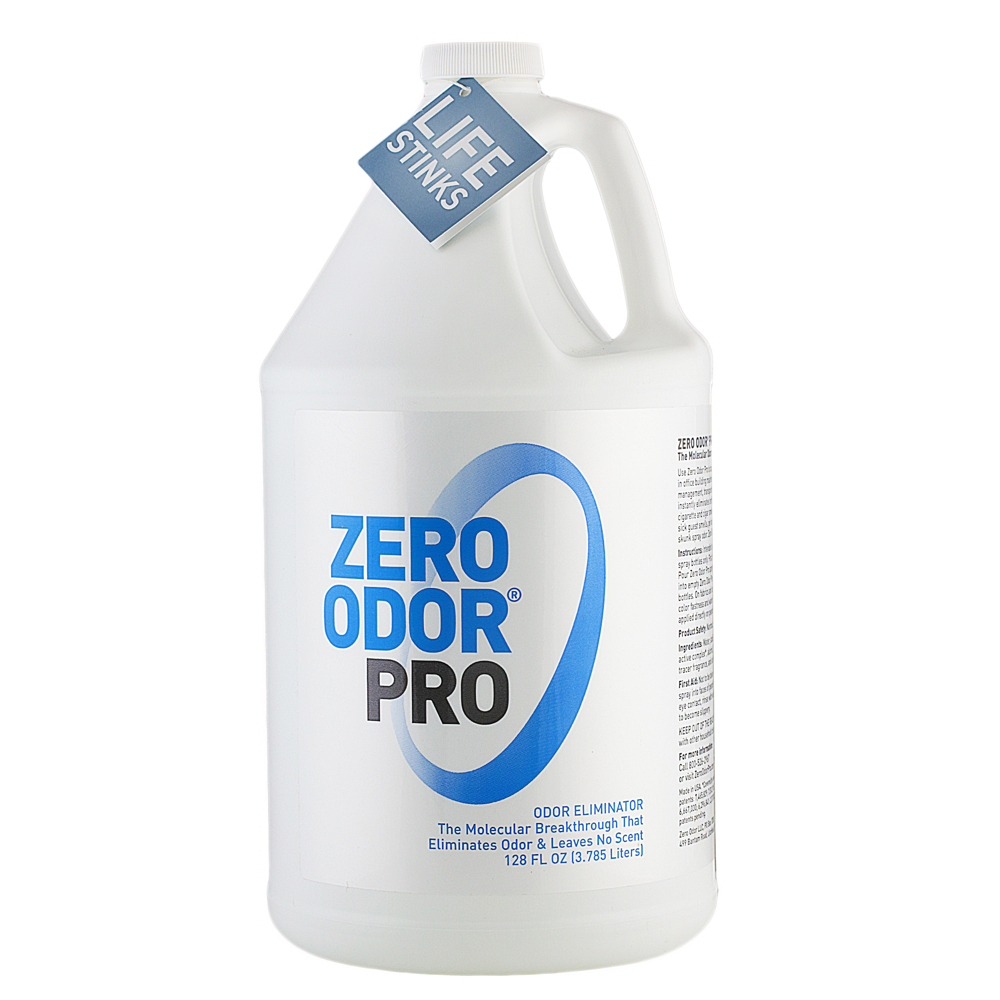 Zero Odor Pro Multi-Purpose Commercial Odor Eliminator Refill, 128-Ounce