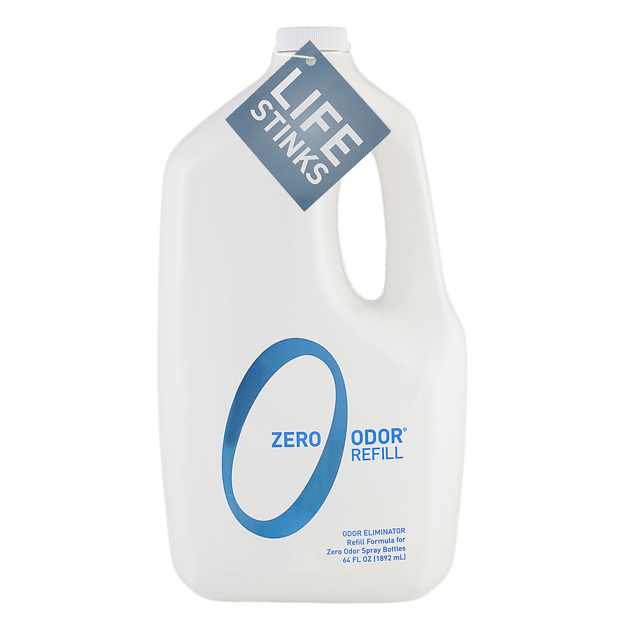 Zero Odor Multi-Purpose Household Odor Eliminator, 64-Ounce Refill
