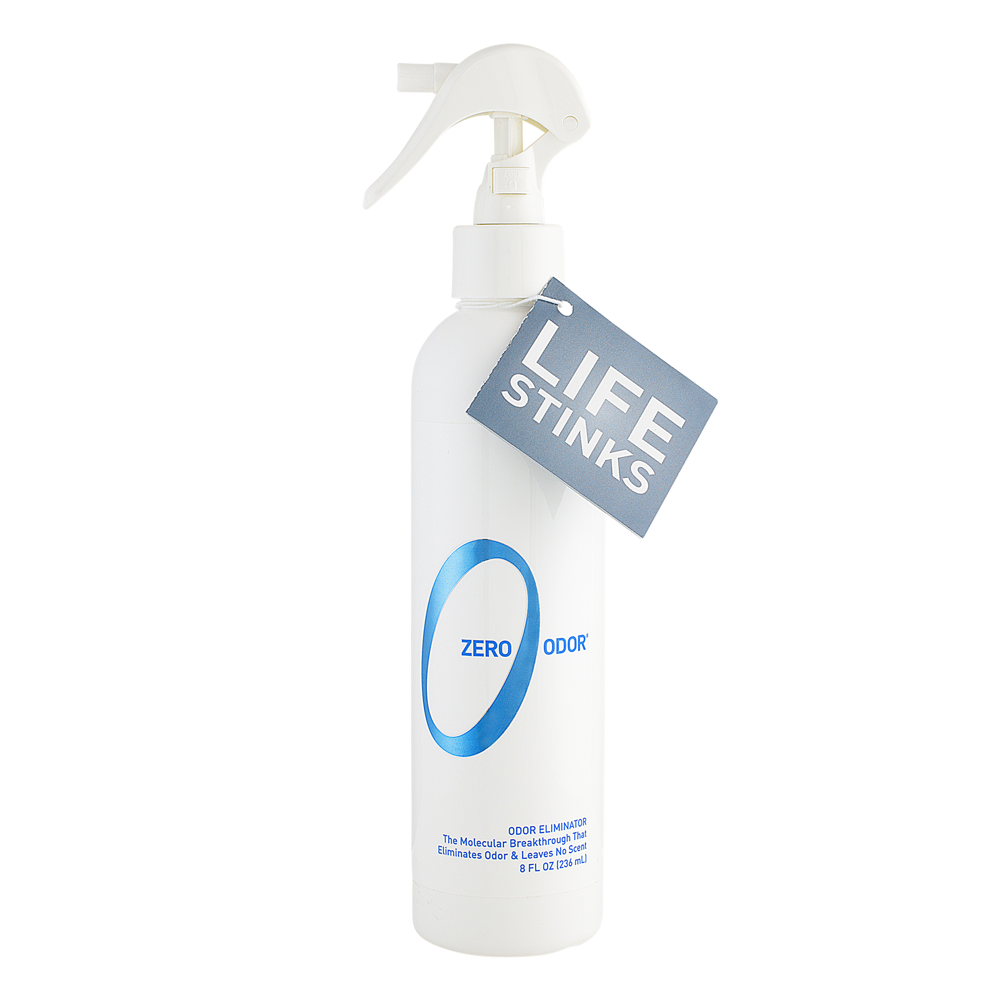 Zero Odor Multi-Purpose Household Odor Eliminator, Trigger Spray, 8 ounces