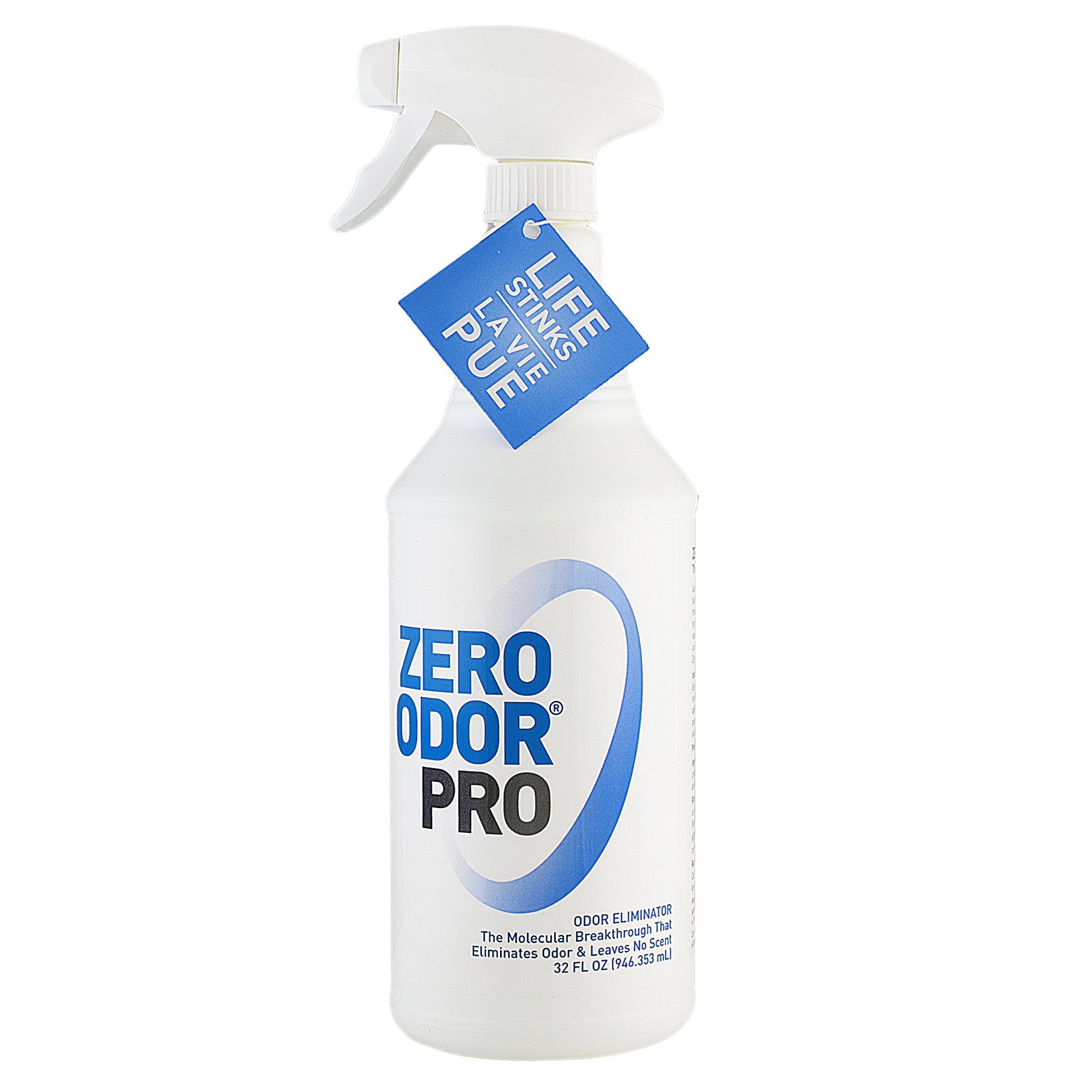 Zero Odor Pro Multi-Purpose Commercial Odor Eliminator, Trigger Spray, 32-Ounce