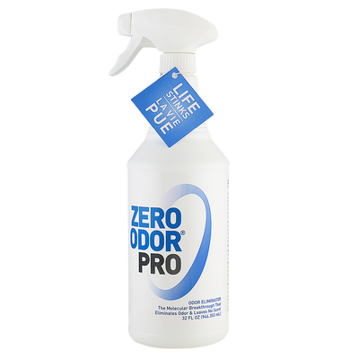 Zero Odor Pro Multi-Purpose Commercial Odor Eliminator, Trigger Spray, 32-Ounce